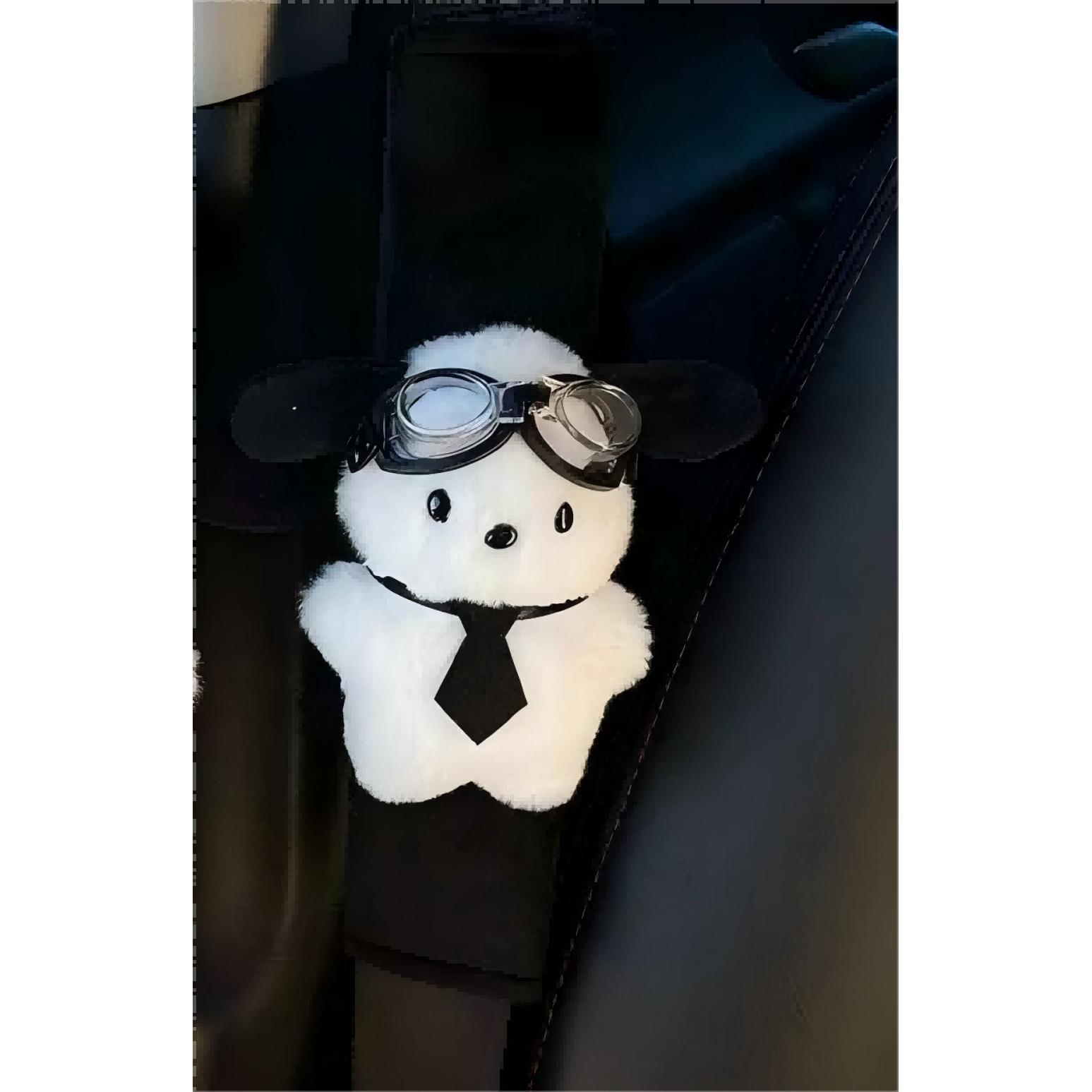 FATTYS 포차코 캐릭터 커플용 차량 안전벨트 커버 (부드러운 어깨 보호대 연장형) 7,980원