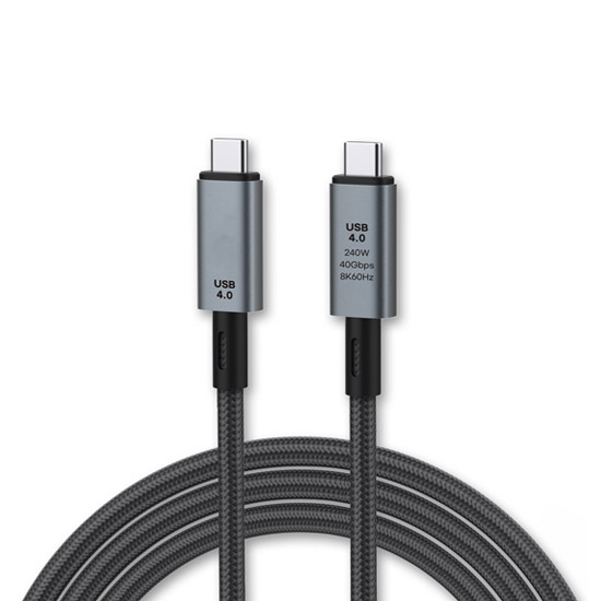 엠비에프 USB 4.0 C타입 M-C타입 M 240W 40Gbps 케이블 썬더볼트 3 / 4 호환 MBF-U40-05, 1개, 혼합색상, 0.5m 9,830원