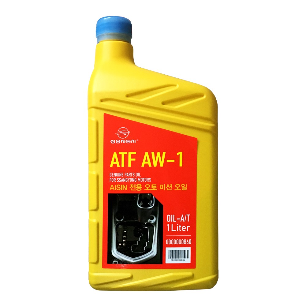 쌍용순정 ATF AW-1 아이신6단 오토미션오일 1L 0000000860 29,800원