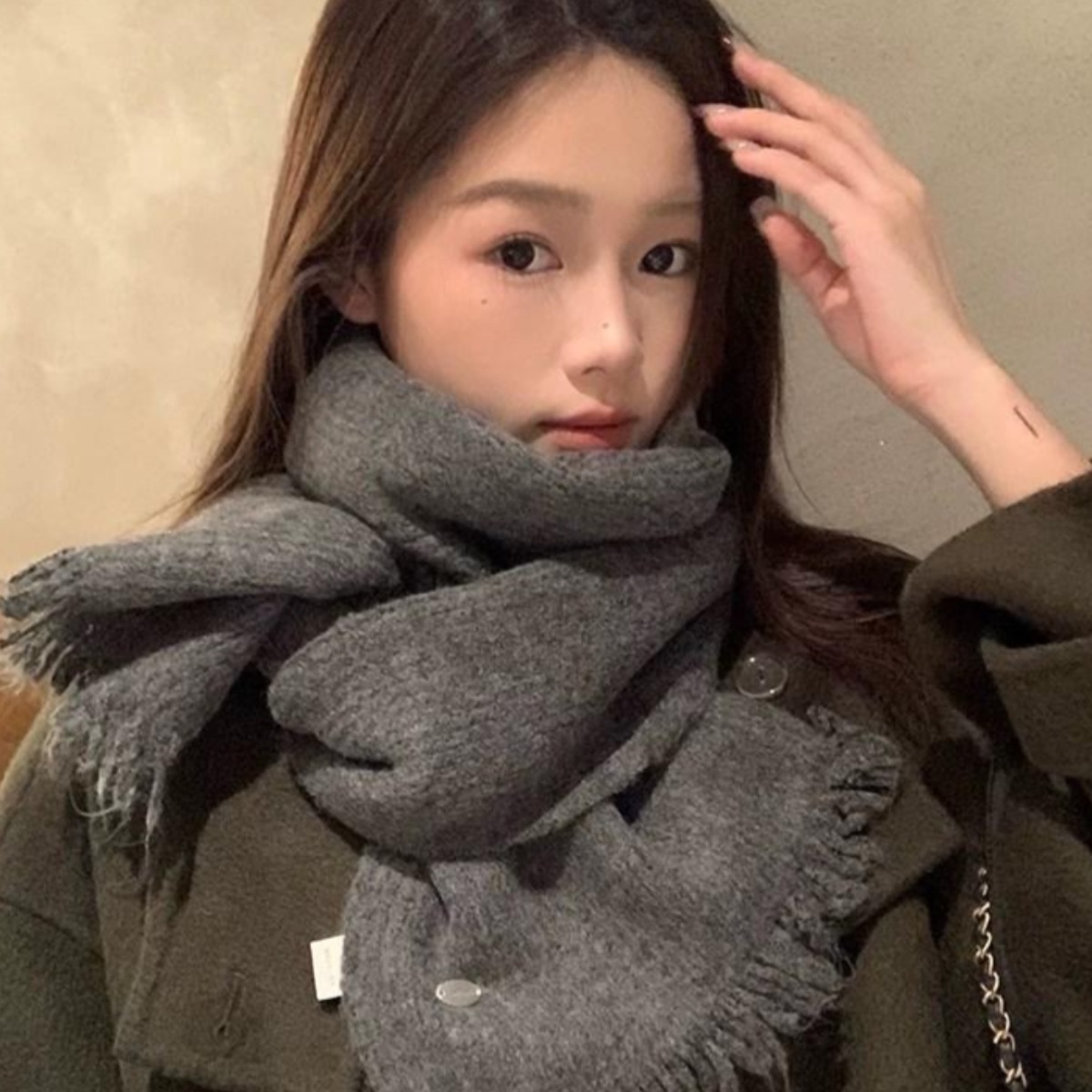 스멜모리 소프트 남녀공용 캐시미어 겨울 머플러 목도리 20,900원