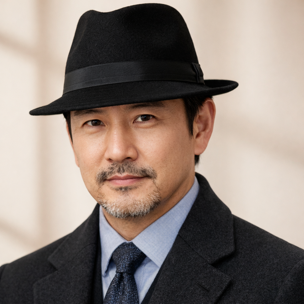 MODEON 고급 중절모 페도라 사계절 중년 남자모자 9,900원