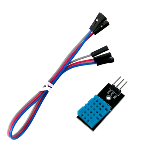 아두이노 온도 습도 온습도 모듈(케이블 포함) DHT-11 DHT11, 1개 1,500원