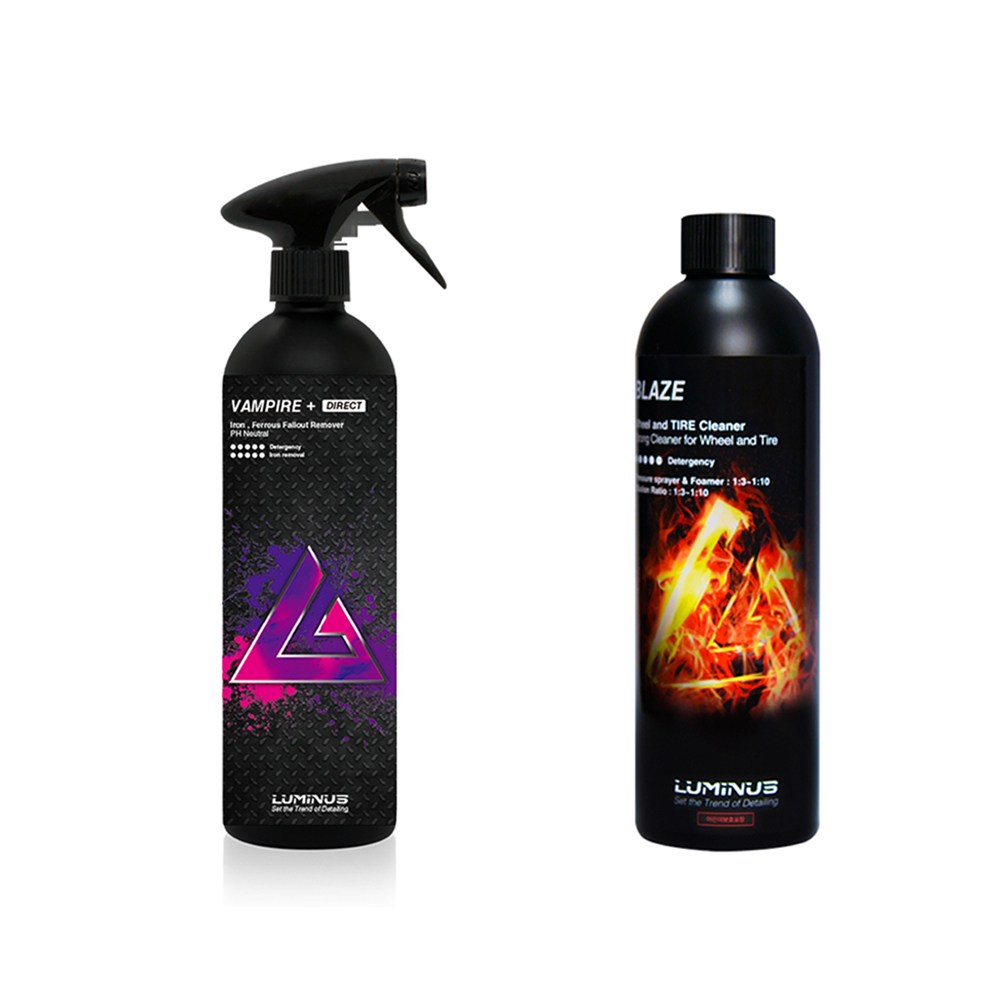 루미너스 뱀파이어플러스 다이렉트 500ml+루미너스 블레이즈 500ml 알카리성 갈변제거제 24,500원