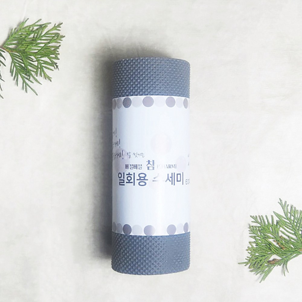 [1+1+1] 참 잘 씻기는 버블버블 참 일회용 수세미 4컬러 60매 X 3개 항균제조 국내생산, 3개, 60개, 그레이 9,900원