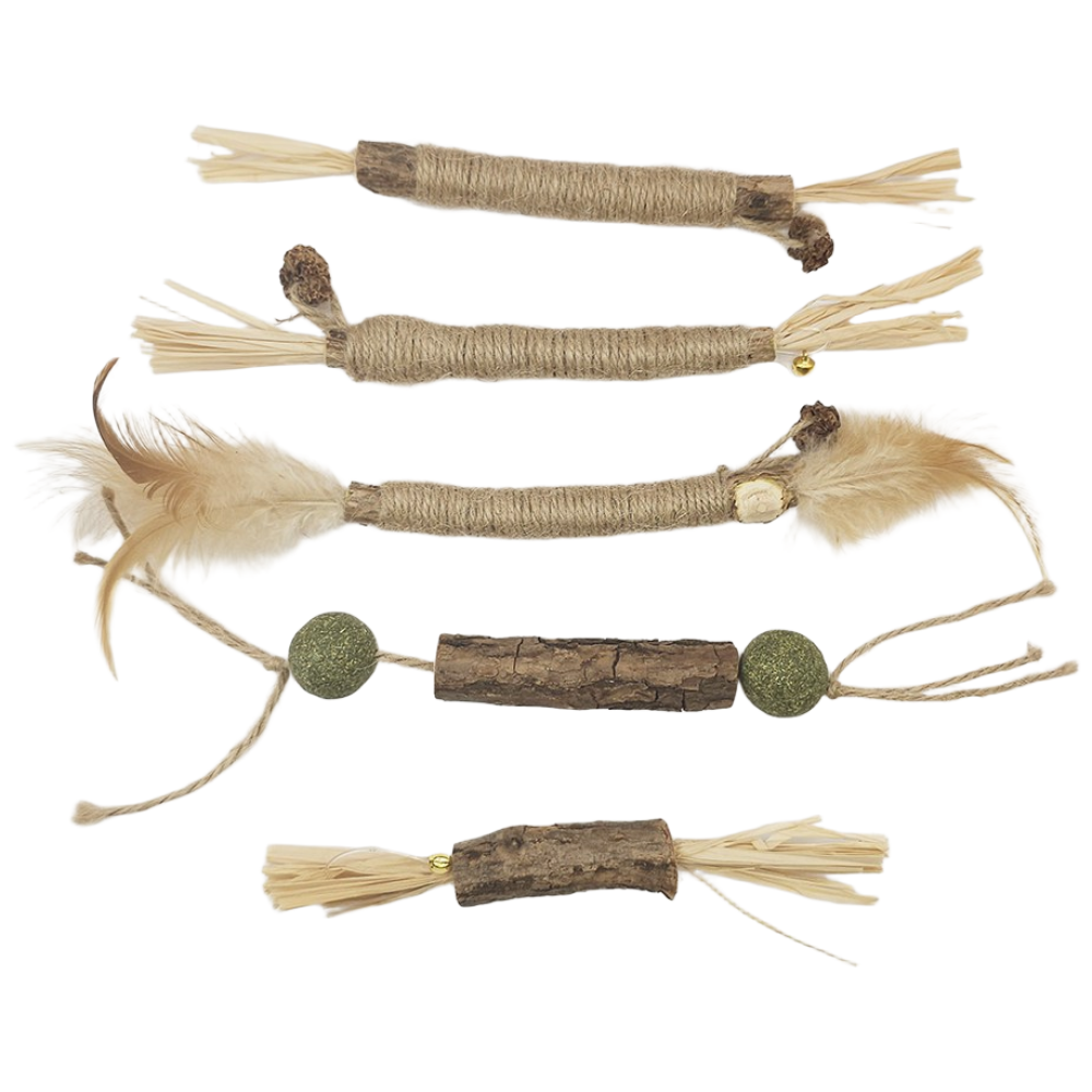 고양이 마따따비 나무장난감 5종세트, 1개 19,800원