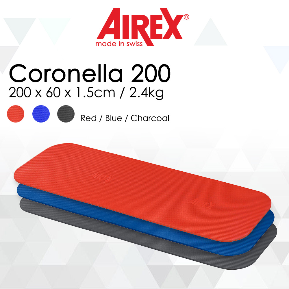 [AIREX] 코로넬라 200 CORONELLA 에어렉스 스위스 매트 필라테스 요가, 블루(파랑) 242,000원