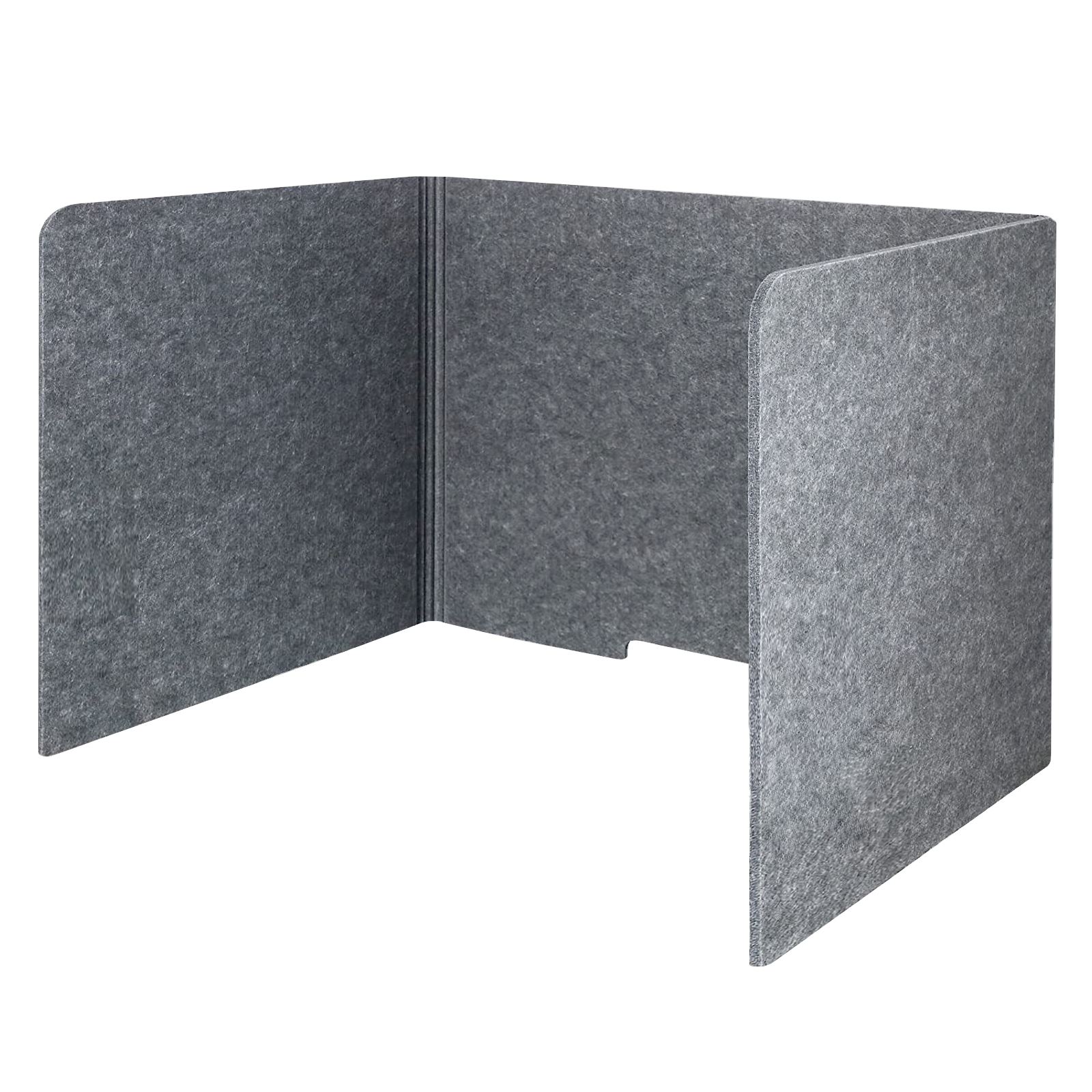 방음 흡음 초경량 독서 칸막이 집중력 향상 독서실 책상 비대면 파티션, 다크그레이 28,600원