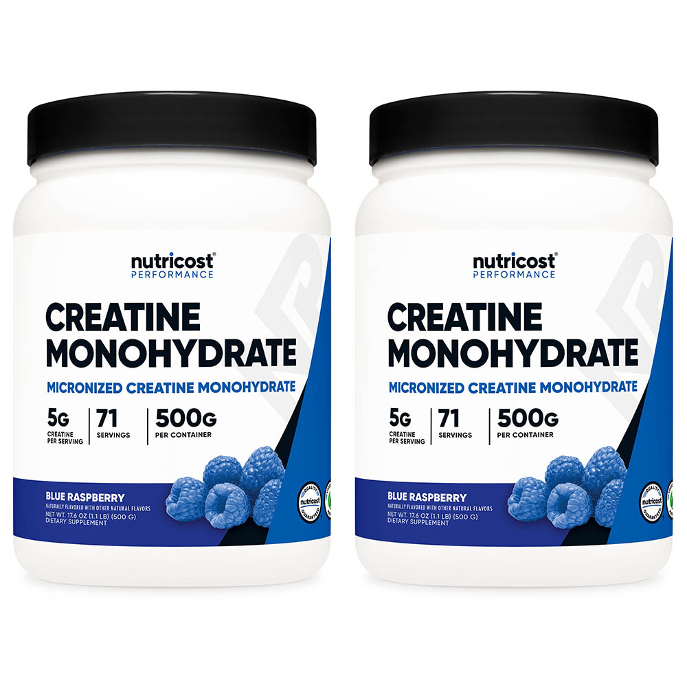 뉴트리코스트 미분화 크레아틴 파우더 블루 라즈베리맛 500g 모노하이드레이트, 2개, 500g 65,050원