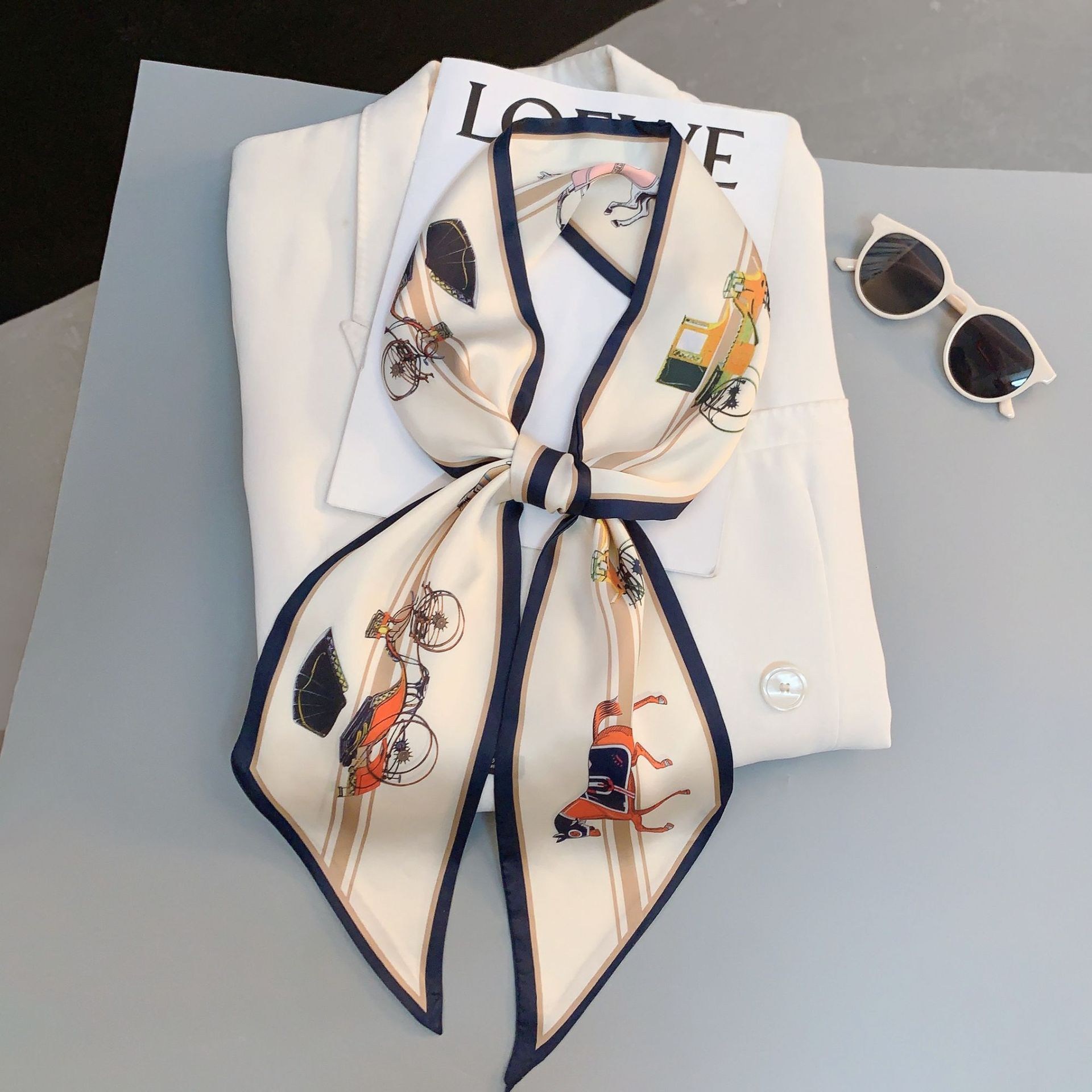 HAAGSHOP 럭셔리 방도스카프 쁘띠 미니 12,800원