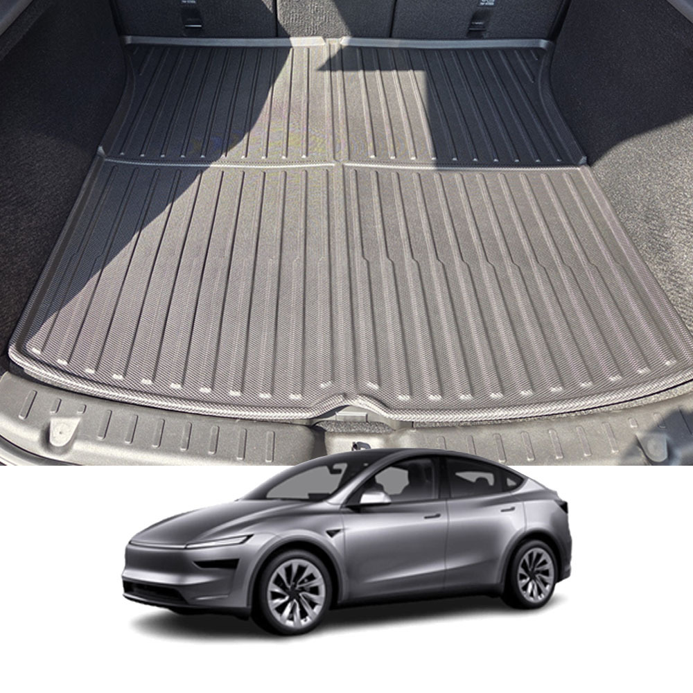 카킹즈 테슬라주니퍼 트렁크매트(모델Y가능) 카본 방수 매트 3D 논슬립(호환), 현재가 49,000원