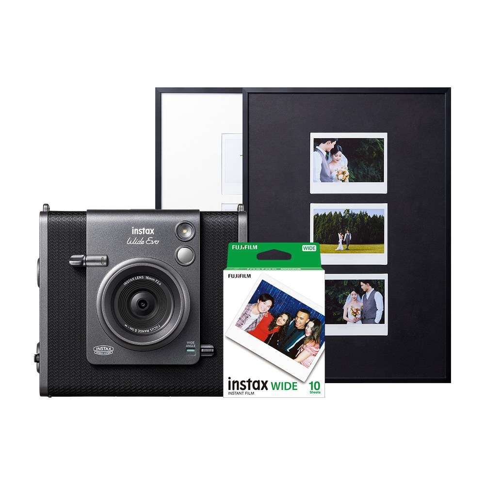 인스탁스 와이드 에보 하이브리드 즉석카메라, 1세트, 블랙 520,000원