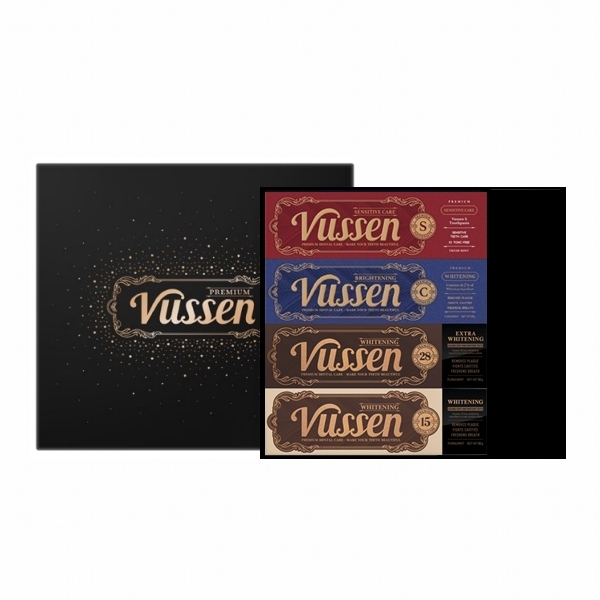 오스템 뷰센 치약 4입 선물 세트  (치약4 케이스 쇼핑백 포함) 치약변경가능 28,400원