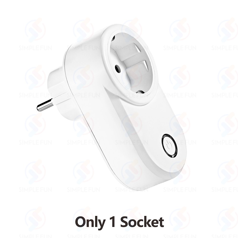 전기소켓 50m 스마트 15A 선풍기 전원 플러그 FR 원격 콘센트 조명 범용 433Mhz 소켓 리모컨 무선 EU 220V 가전 27,700원