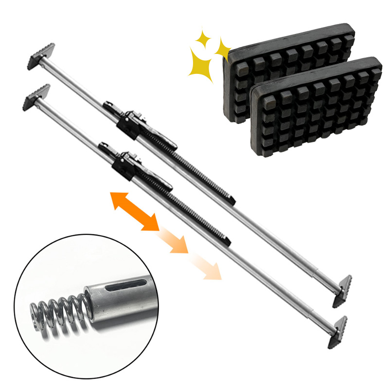 냉동 탑차 고정바 1톤 2.5톤 3.5톤 5톤 2개 + 사은품 교체발판 칸막이 내용물 받침봉 지지봉 화물차 용품, 1세트 120,000원