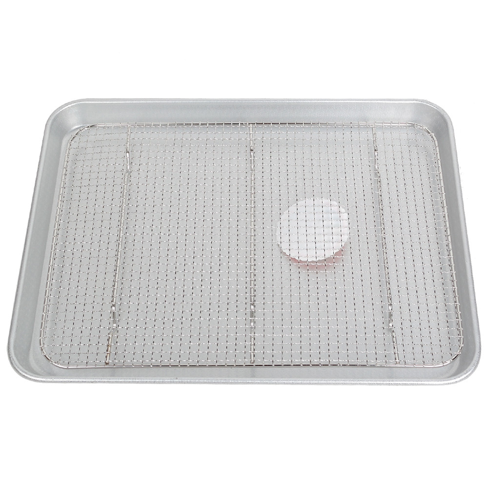 쟁반 채반세트 대형 씨팬망 스텐 기름채반 기름망 튀김 채반 튀김망 식힘망, 1개, 세트 37,900원