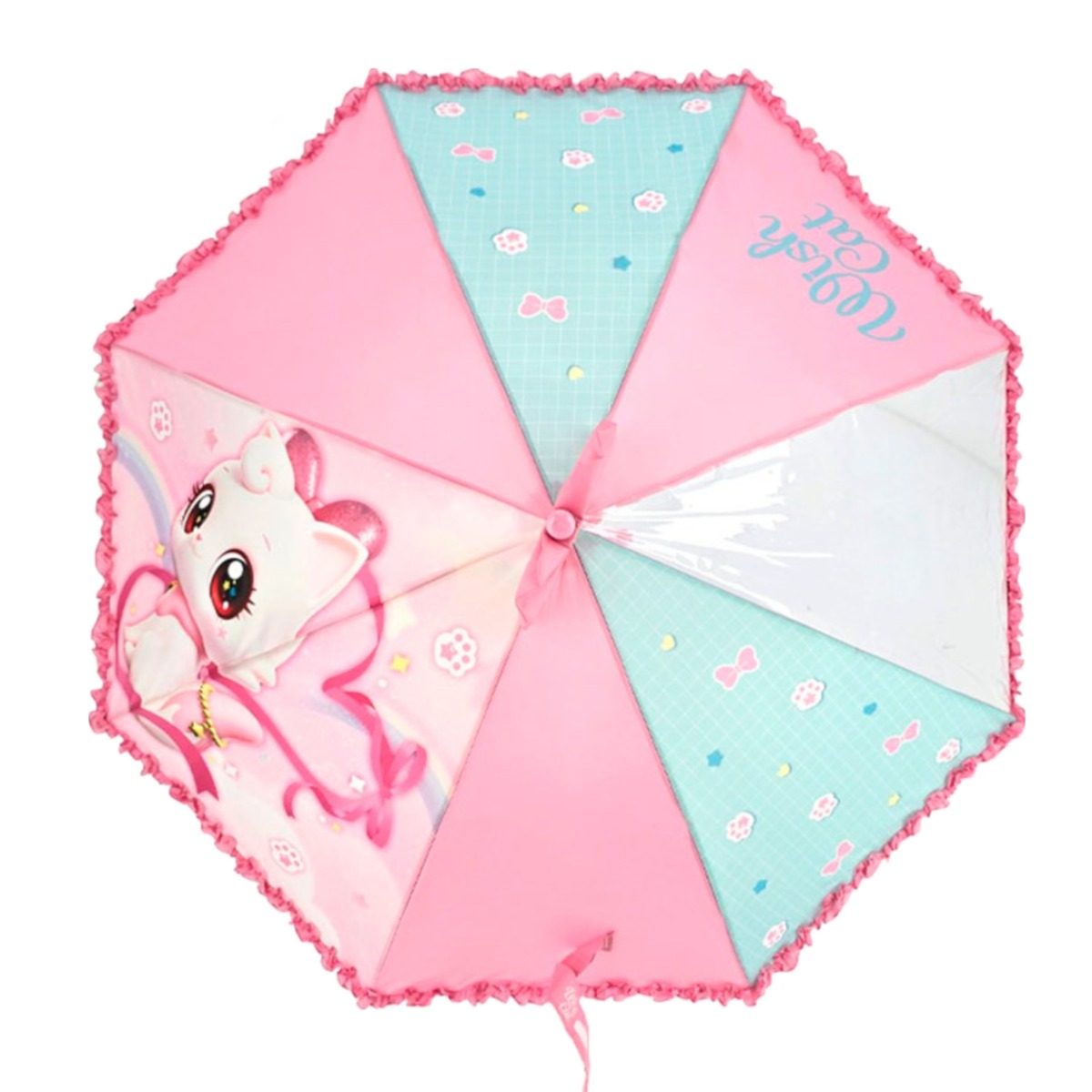 코지24 위시캣 투명창 자동 우산 15,900원