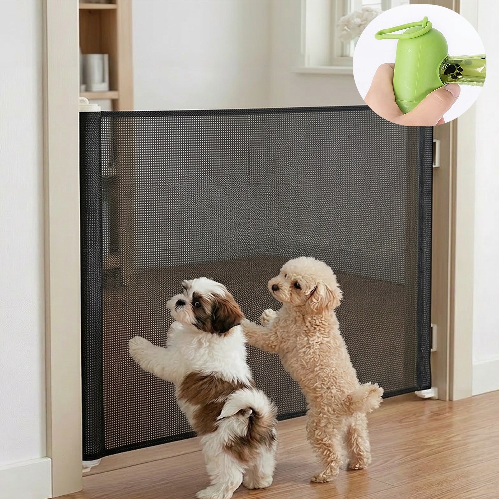 오르딘 밑구멍없는 무타공 슬라이딩 반려동물 반자동 안전문 대형, 매트 블랙, 1개 19,900원