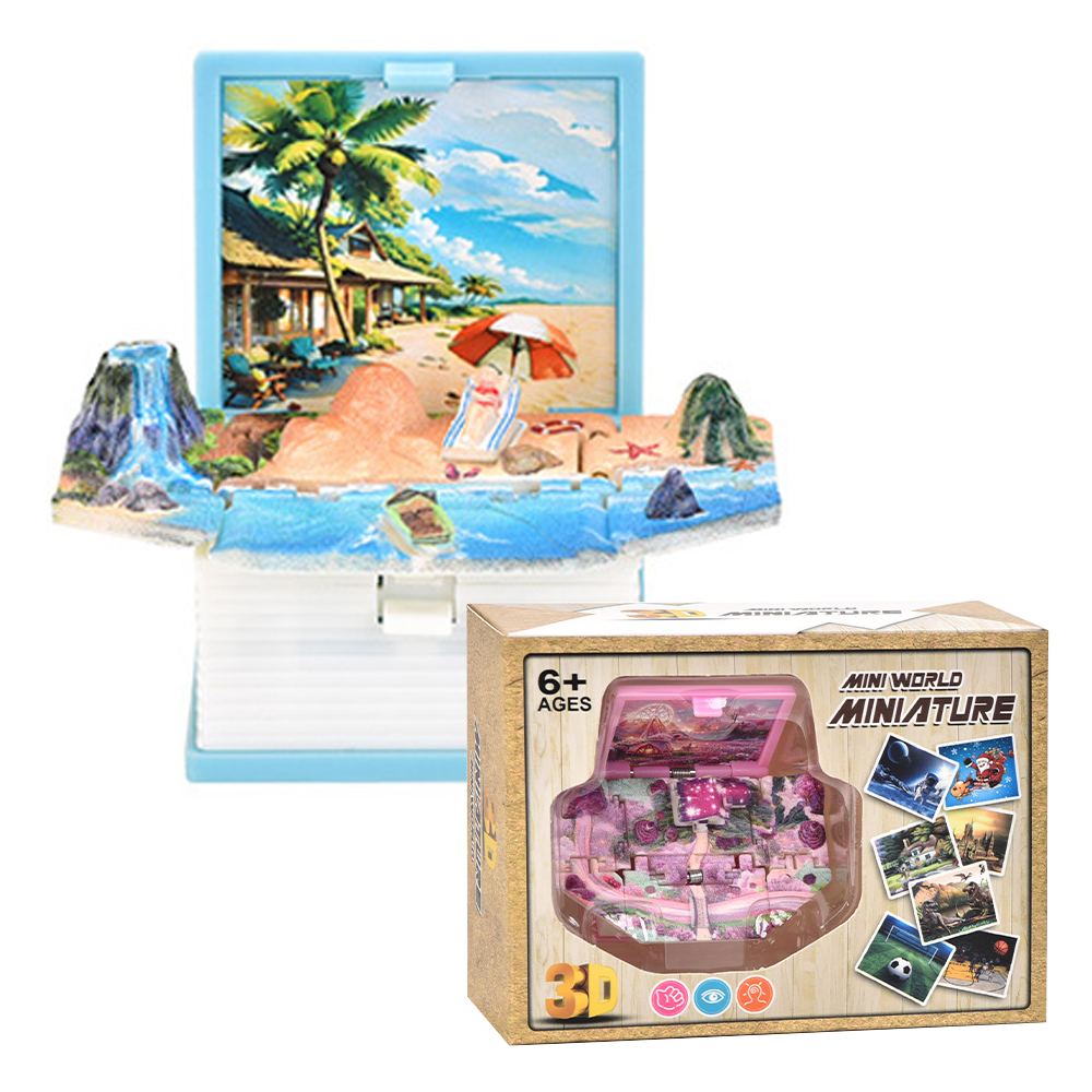 [KC인증] NEW 3D팝업북 디오라마 변신 장난감 키링 열쇠고리 (10종) 할인 7,800원