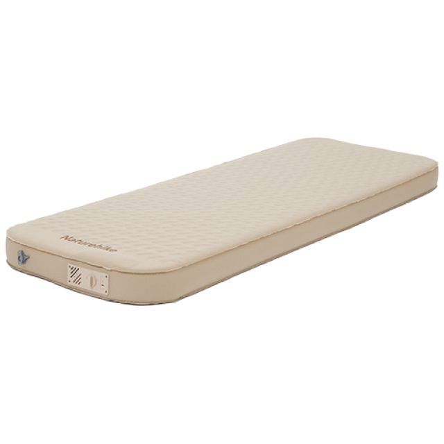 네이처하이크 C12 자충 매트 (펌프내장형) 차박 에어 침대 토퍼 휴대용 매트리스, 베이지 208,000원