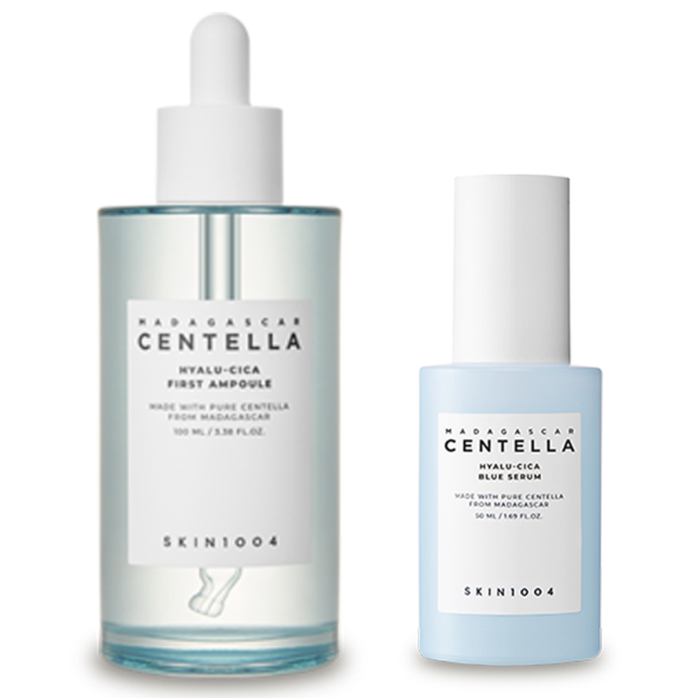 스킨1004 마다가스카르 센텔라 히알루-시카 퍼스트 앰플 100ml + 블루 세럼 50ml (2종) 44,990원