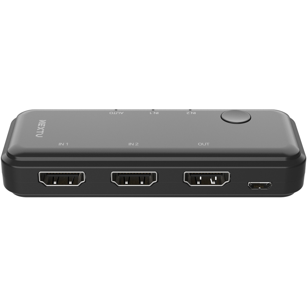 넥스트유 2:1 8K UHD HDMI2.1 모니터 스위치, 블랙, 1개 18,400원