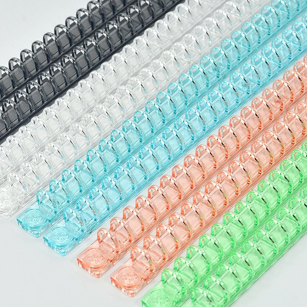 이글바인더 A4 30공 똑딱 루즈리프 집게링 10mm 13mm 원터치 루즈링 투명 플라스틱 다공 셀프 제본 800원