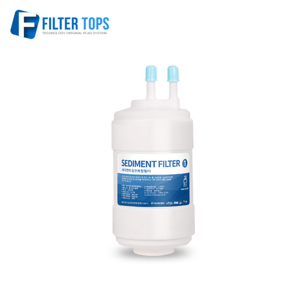 [호환] 필터탑스 제조 쿠쿠정수기 4인치 세디멘트침전카본복합필터 호환 12,000원