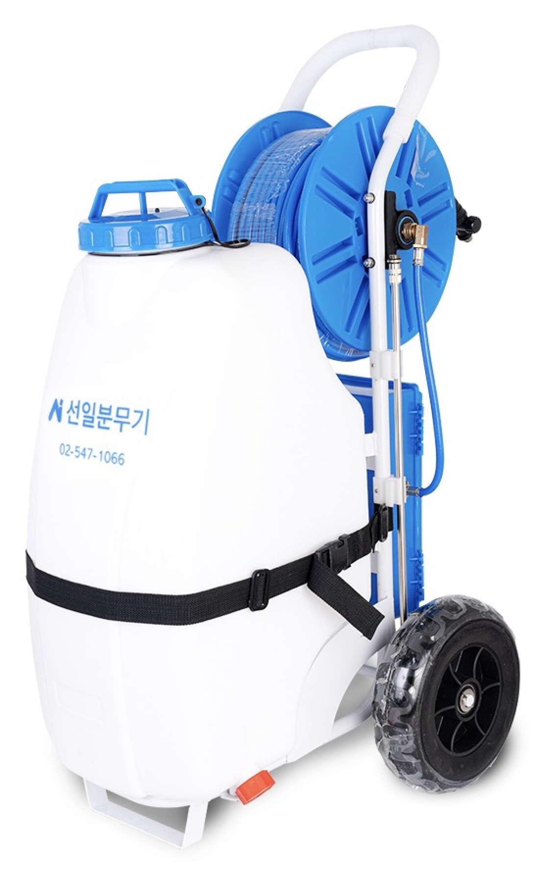 본사직영_2년 무상보증 선일분무기 45리터 밀차형 충전식 전동 자동 분무기 SI-45LW, 1개 289,000원