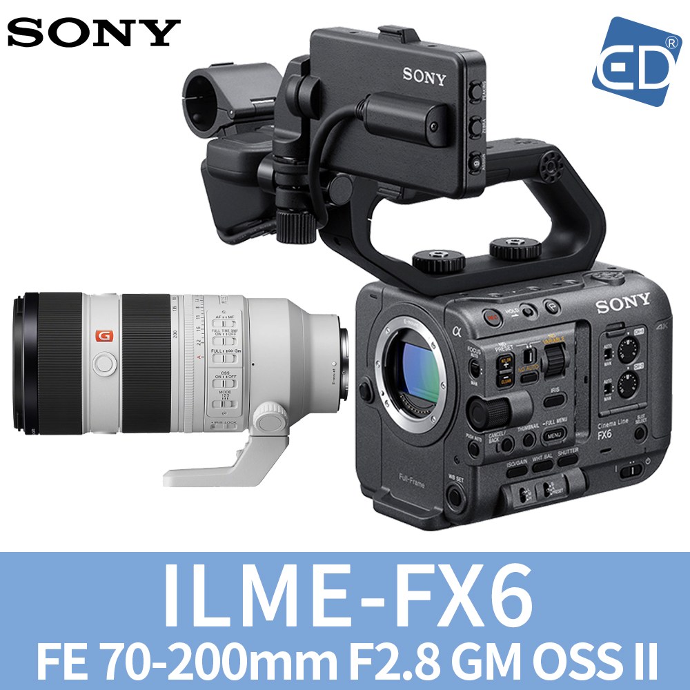 소니정품 풀프레임 캠코더 FX6 바디/시네마라인 ILME-FX6/ED 13,500,000원