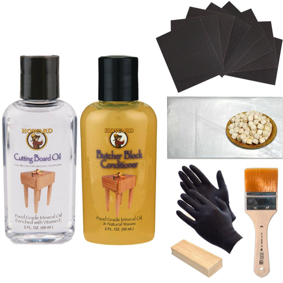 하워드 나무 도마 오일 미네랄 원목 캄포 엔드그레인 라탄 관리키트 9종 14,990원