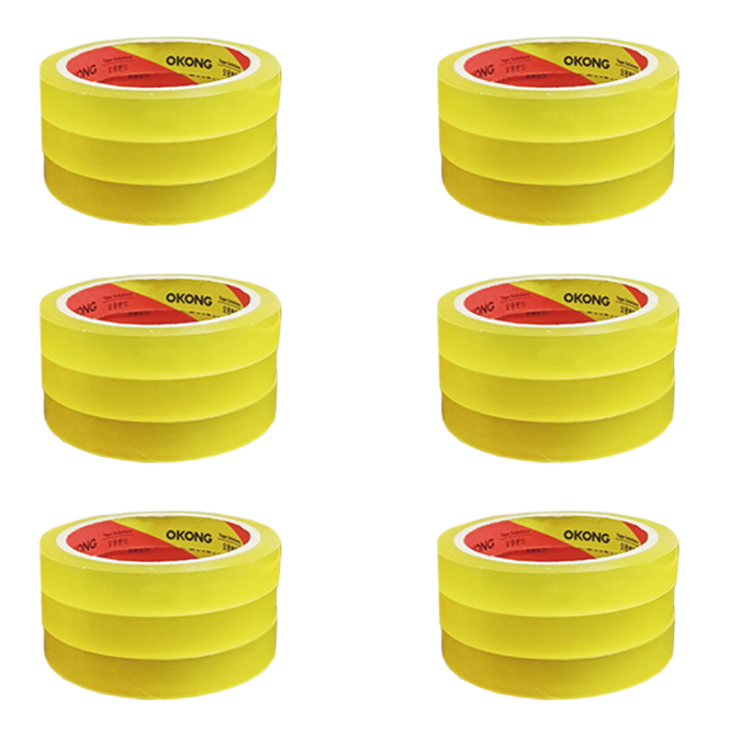 오공 중포장 문구 물레방아 리필용 사무용 OPP테이프 16mm x 20m 6,540원