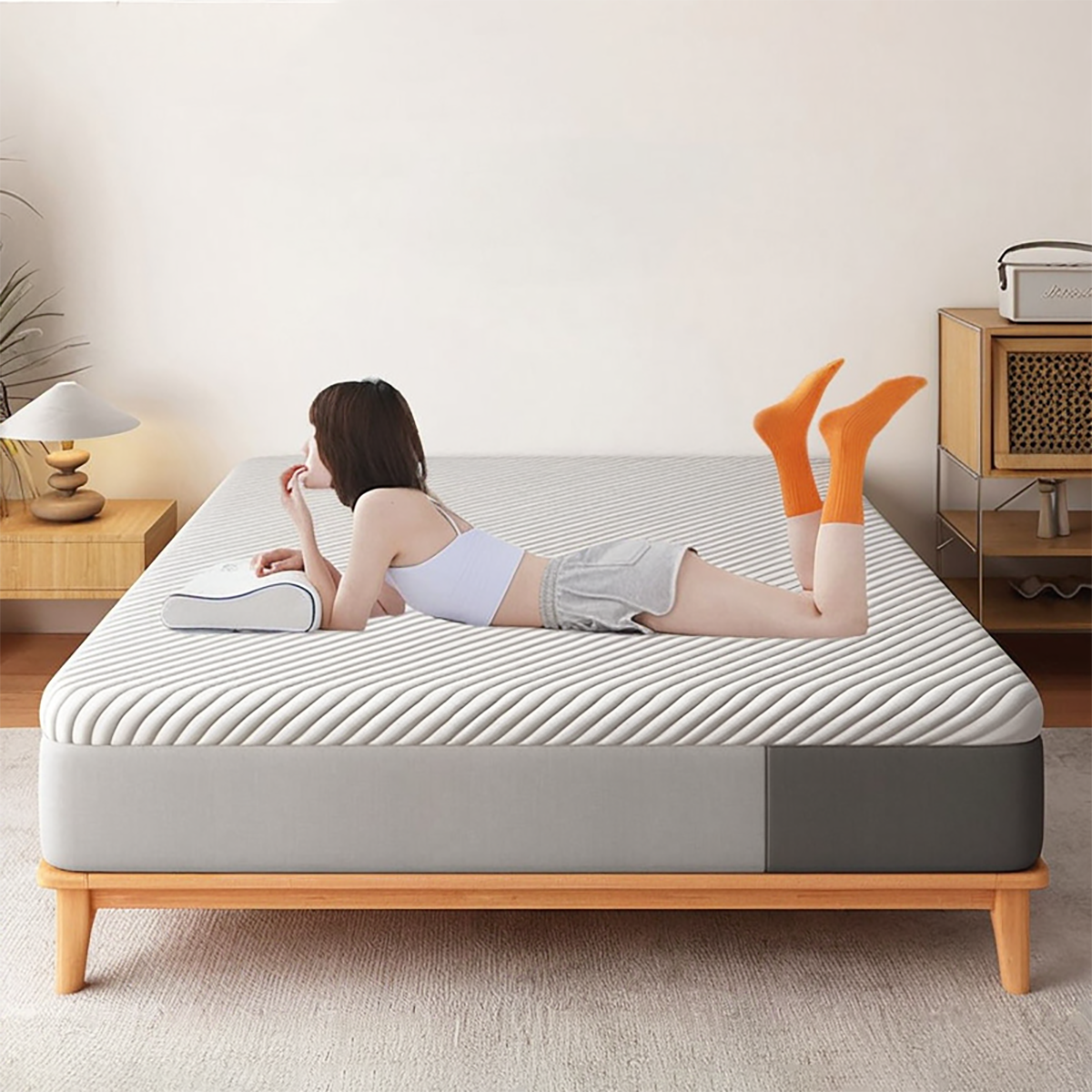 허리에 좋은 메모리폼 침대 매트리스 - 수면 개선 원룸 호텔매트리스 323,530원