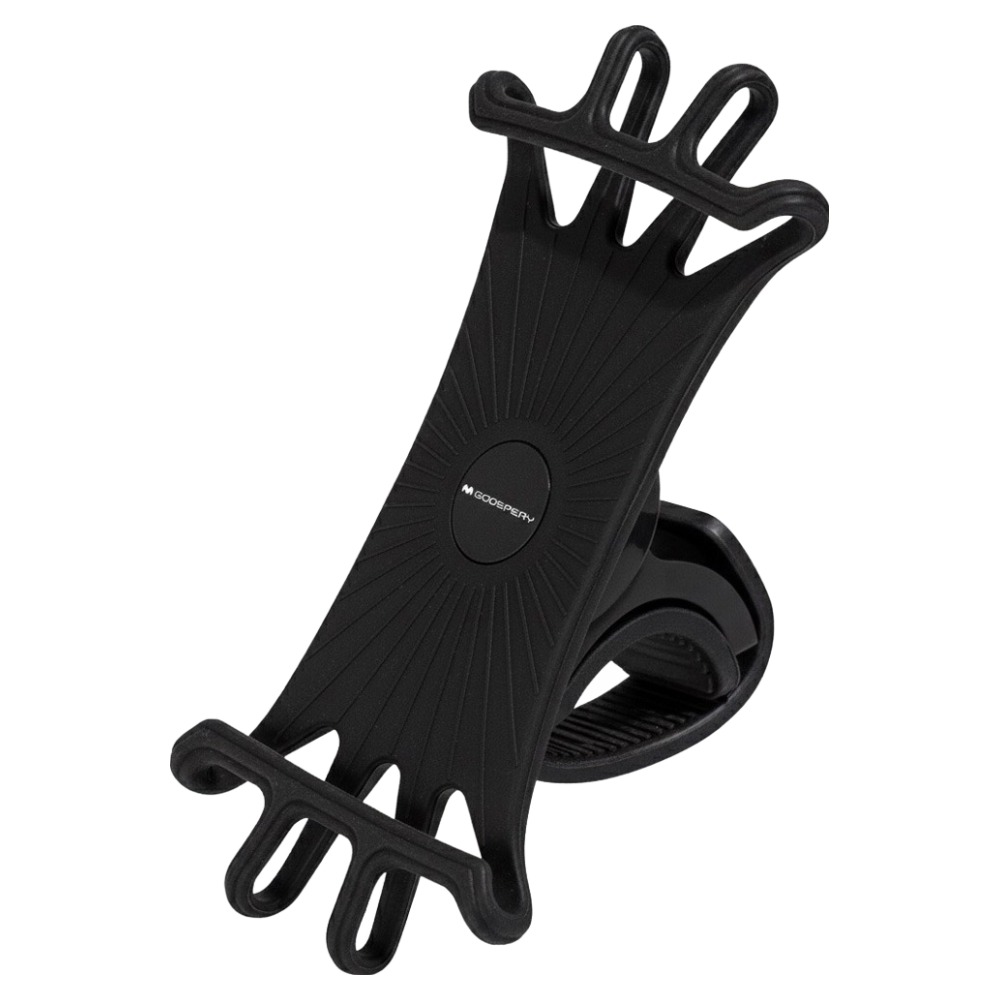 구스페리 자전거 실리콘 휴대폰 거치대, 블랙, 1개 4,000원
