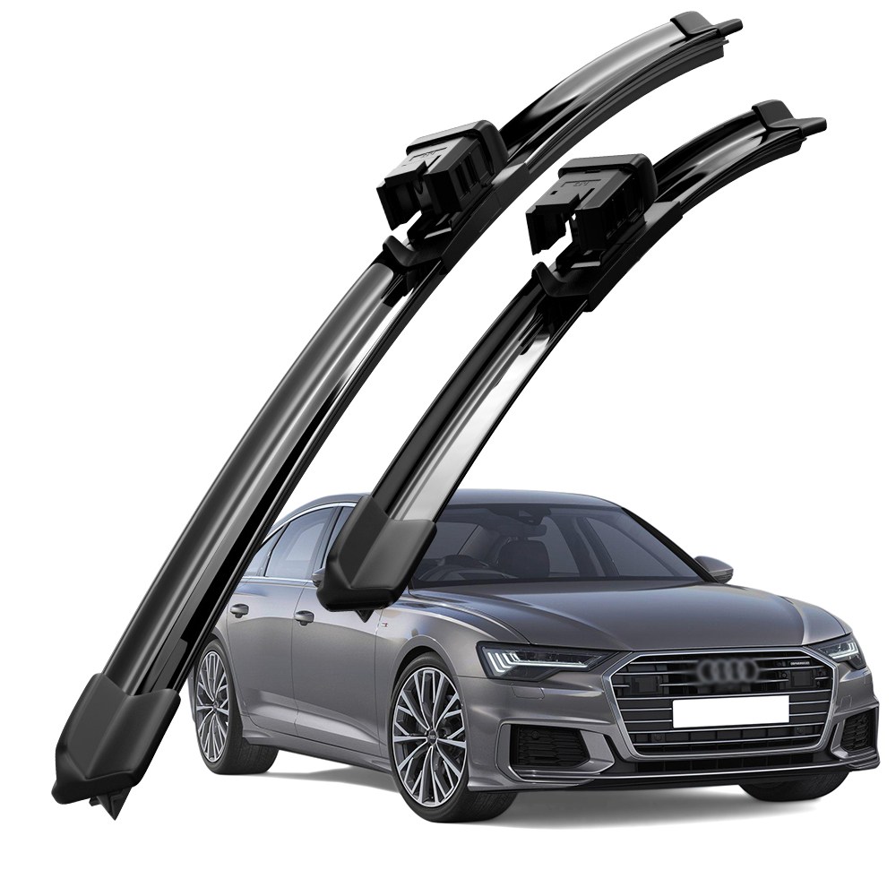 호환 아우디 A6(C7 4G)/A6(C8 4K) 2012-2024 와이퍼 초발수 저소음 자국 없음 전면 와이퍼 블레이드 2종 세트, A6(C8/4K) 2020-2024 28,600원
