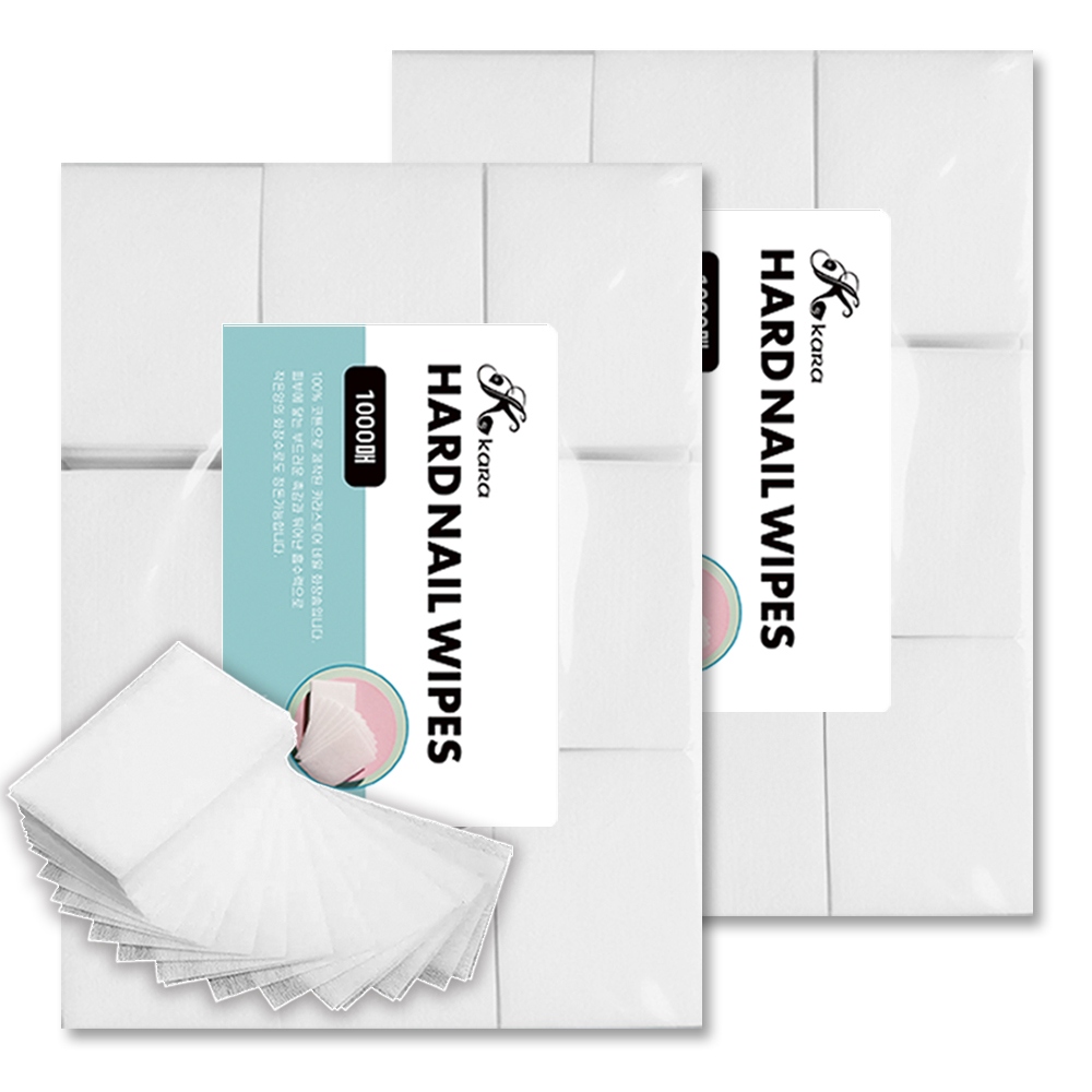 카라 네일 화장솜 프리미엄 쏙오프 젤 와이퍼 1000매 대용량 보풀없는 9,980원