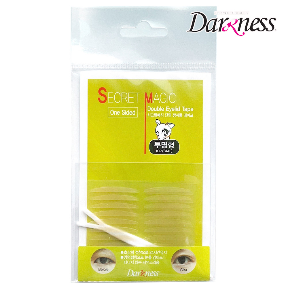다크니스 시크릿매직 단면 쌍꺼풀 테이프 투명형 1,700원