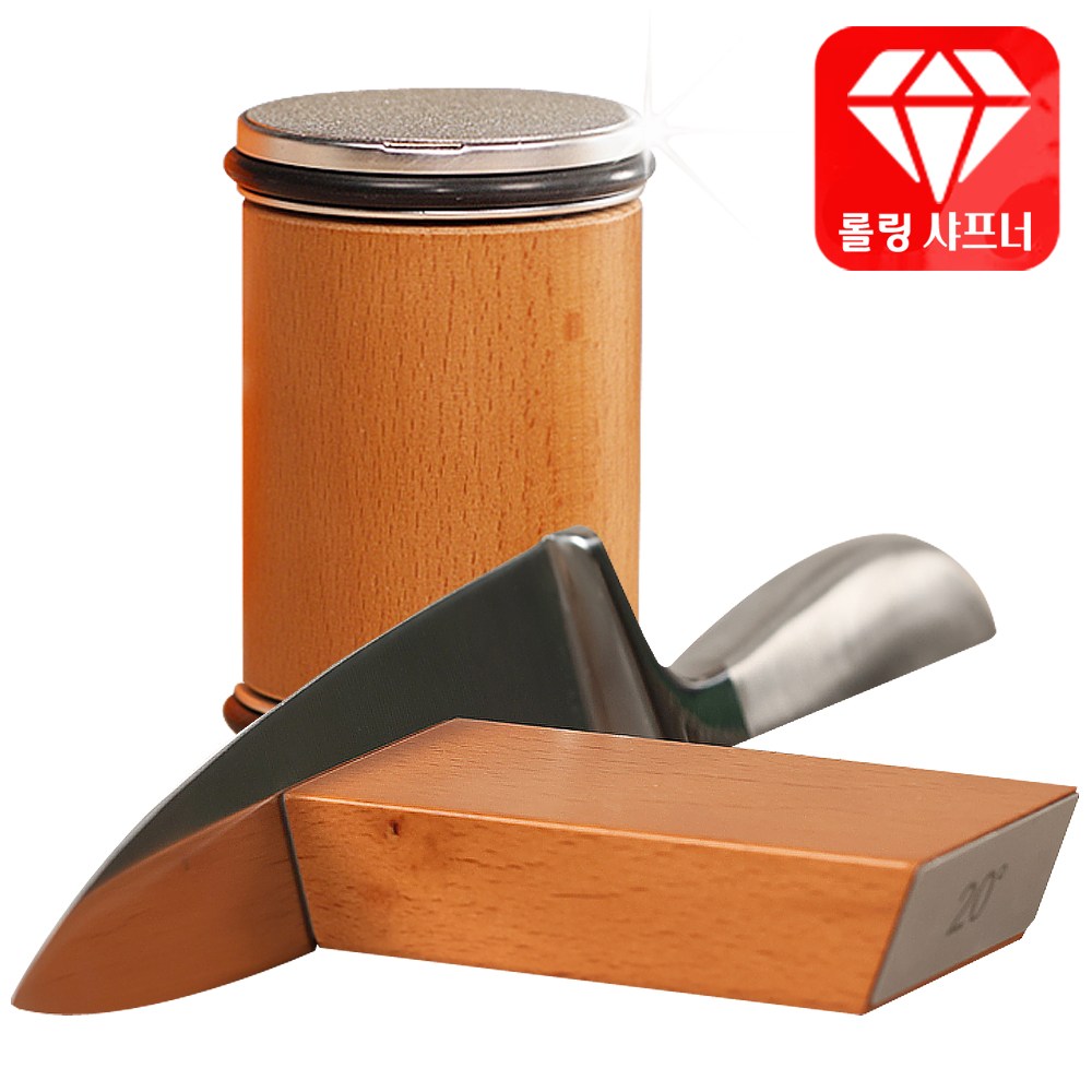 [플래티늄 NEW] 가위갈이 다이아몬드 롤링 샤프너 400 / 1000 양면 다이아몬드 숫돌 롤러 칼갈이 연삭기 숫돌 샤프너 39,800원