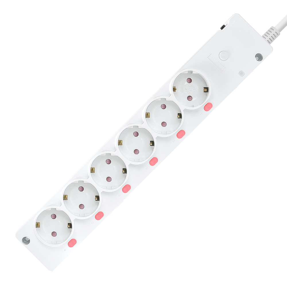 라맥스 IoT 개별제어 멀티탭 6구 16A 과부하차단 국산 콘센트 2M RPG-561 95,000원