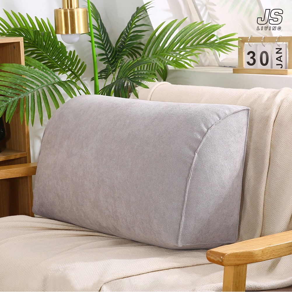 JS리빙 침대 헤드 쿠션 대형 삼각 허리 등쿠션 소파 긴 베개쿠션 등받이 사무실 의자 헤드 커버 배게 거실 푹신한 대쿠션 바디필로우 SD&065478_ASSD 24,800원