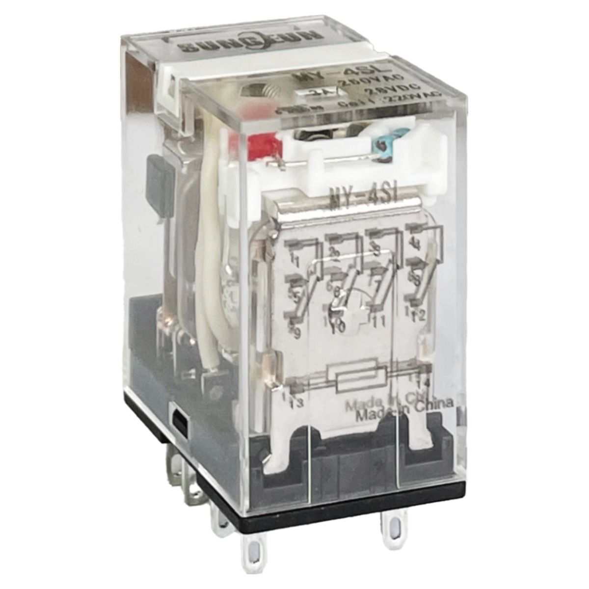 14핀 릴레이 파워릴레이 소켓 relay 성은전자 MY-4SL, 1개 2,900원