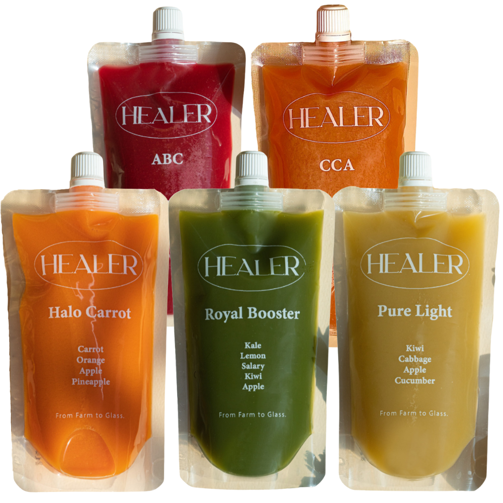 힐러주스 - 클렌즈주스 5종 20팩(4주분량) 케일 셀러리 키위 당근 비트 ABC CCA 착즙주스 디톡스, 40개, 200ml 171,900원