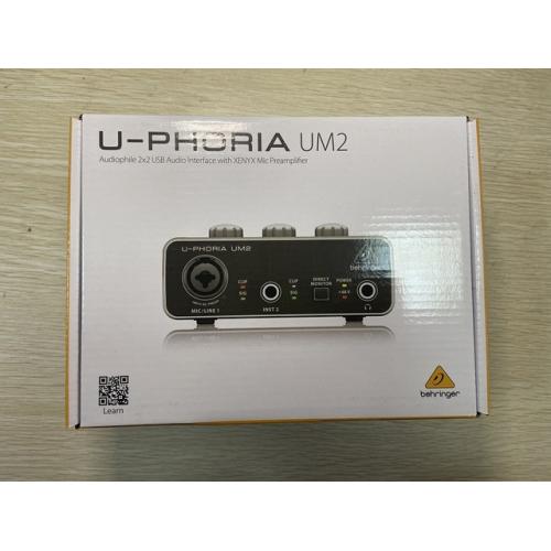 BEHRINGER-UMC22UM2 오디오 인터페이스 마이크 헤드폰 앰프 녹음 사운드 카드 88,190원