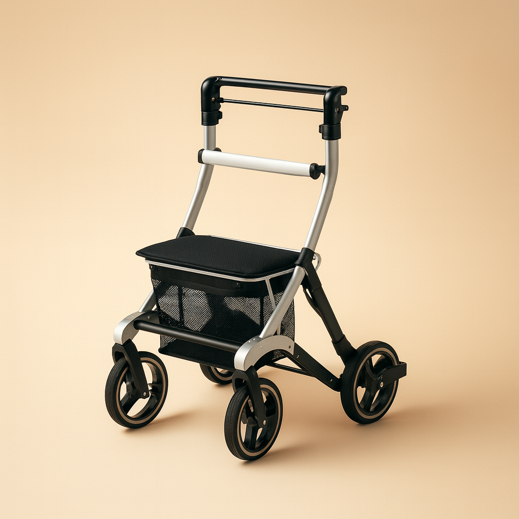 온빛케어 복지용구 실외용 최고급 성인용 보행기 이조 장기요양 보행차 401,000원