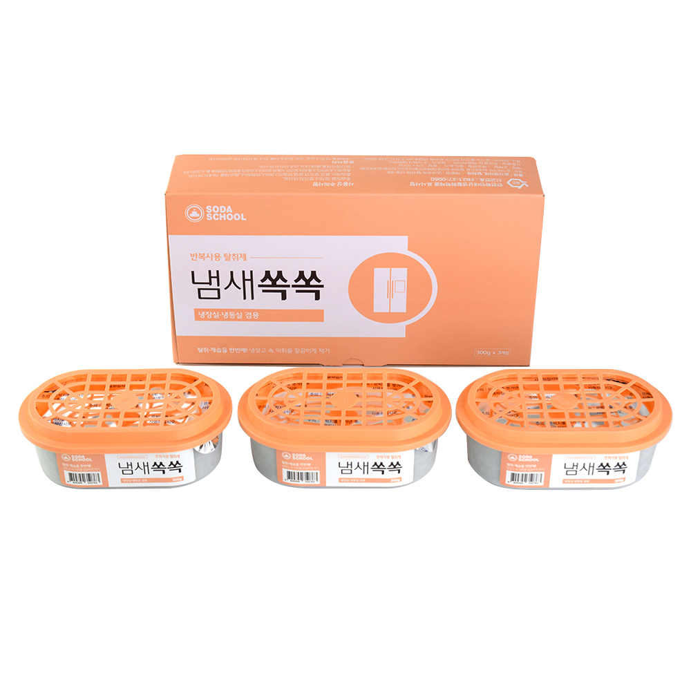 소다스쿨 반복사용 냄새쏙쏙 탈취제 선물세트 본품 9,490원