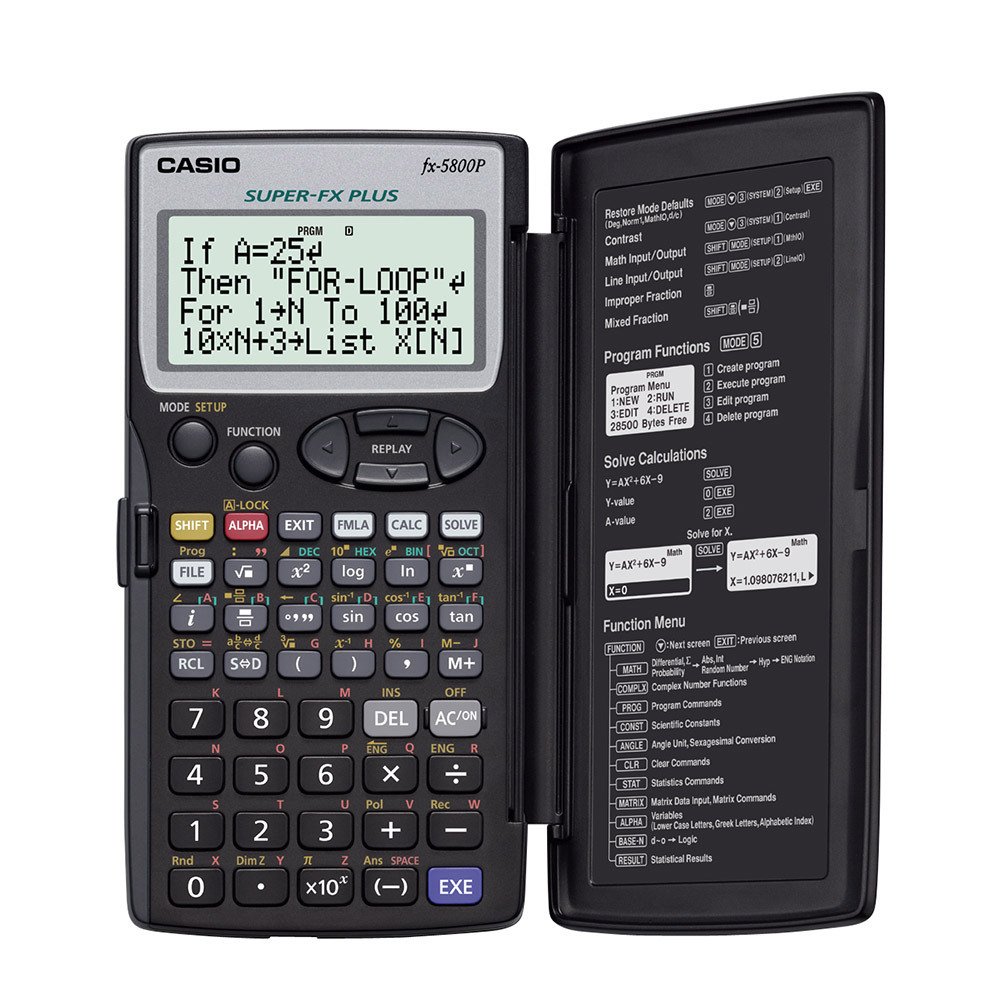 카시오 FX-5800P 공학용계산기 프로그램계산기 76,800원