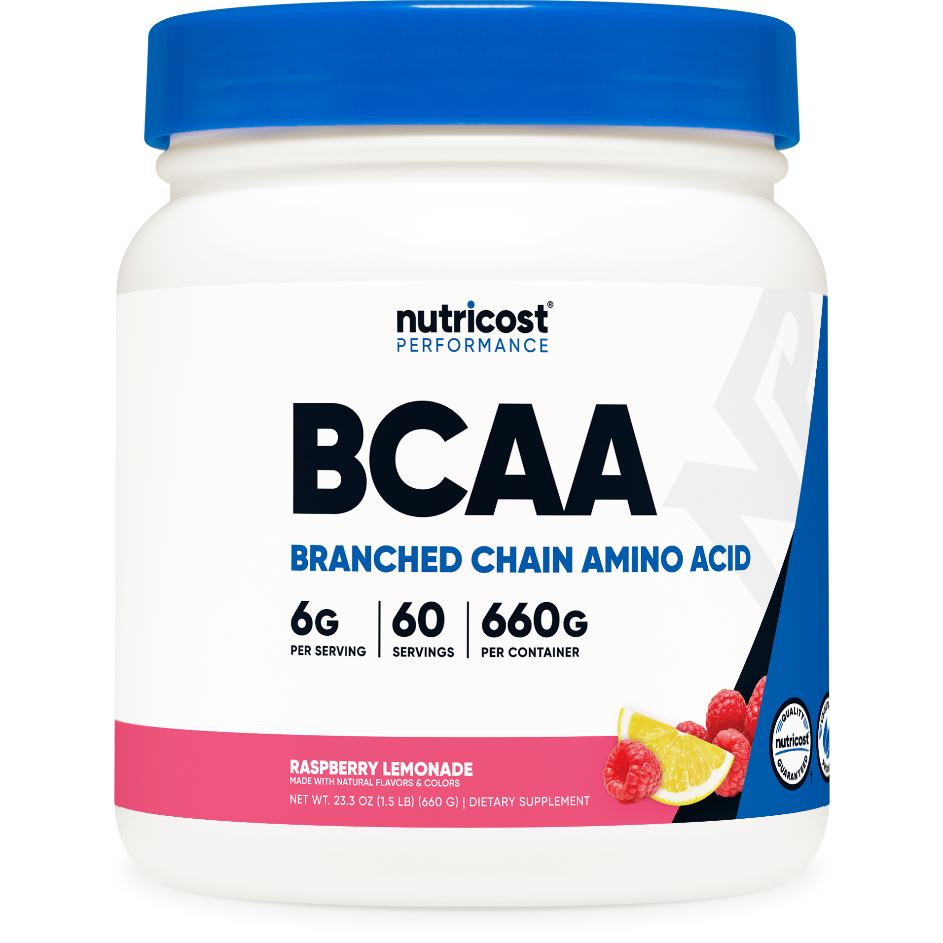 뉴트리코스트 BCAA 파우더 라즈베리 레모네이드, 660g, 1개, 1서빙 10.20g, 660g, 60회분 BCAA Powder [60 SERV], 660g, 1개 43,150원