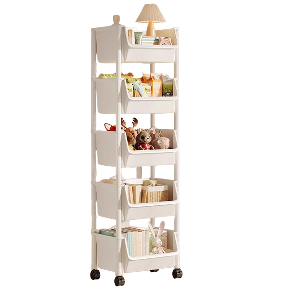 모아룸 이동식 수납정리함 플라스틱 서랍장 틈새 트롤리 3단 4단 5단 13,800원