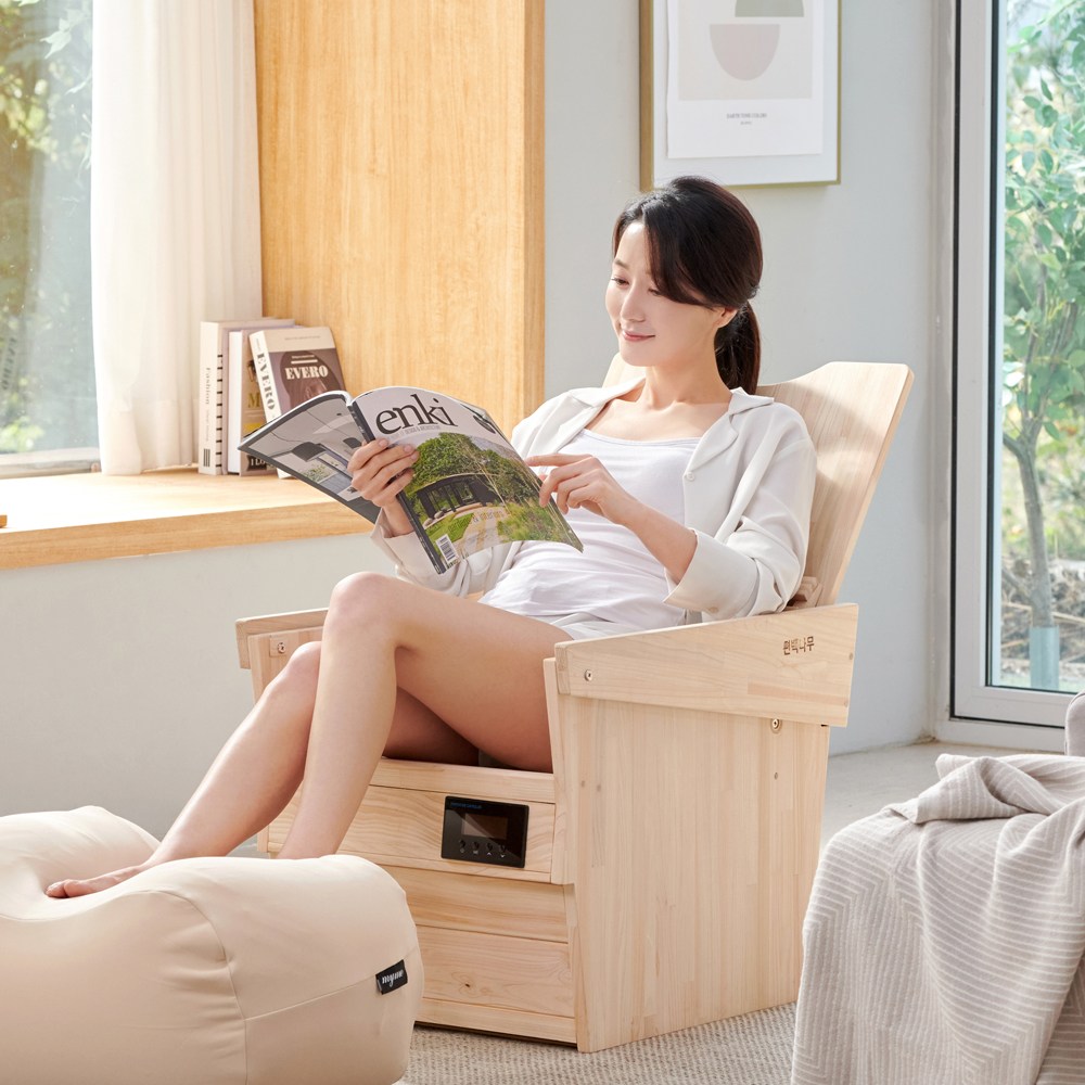 [킹스스파] 핀란드 스팀 사우나 편백 폴딩 약초 반신욕기 NEW 원적외선 가정용 1인 찜질 487,000원