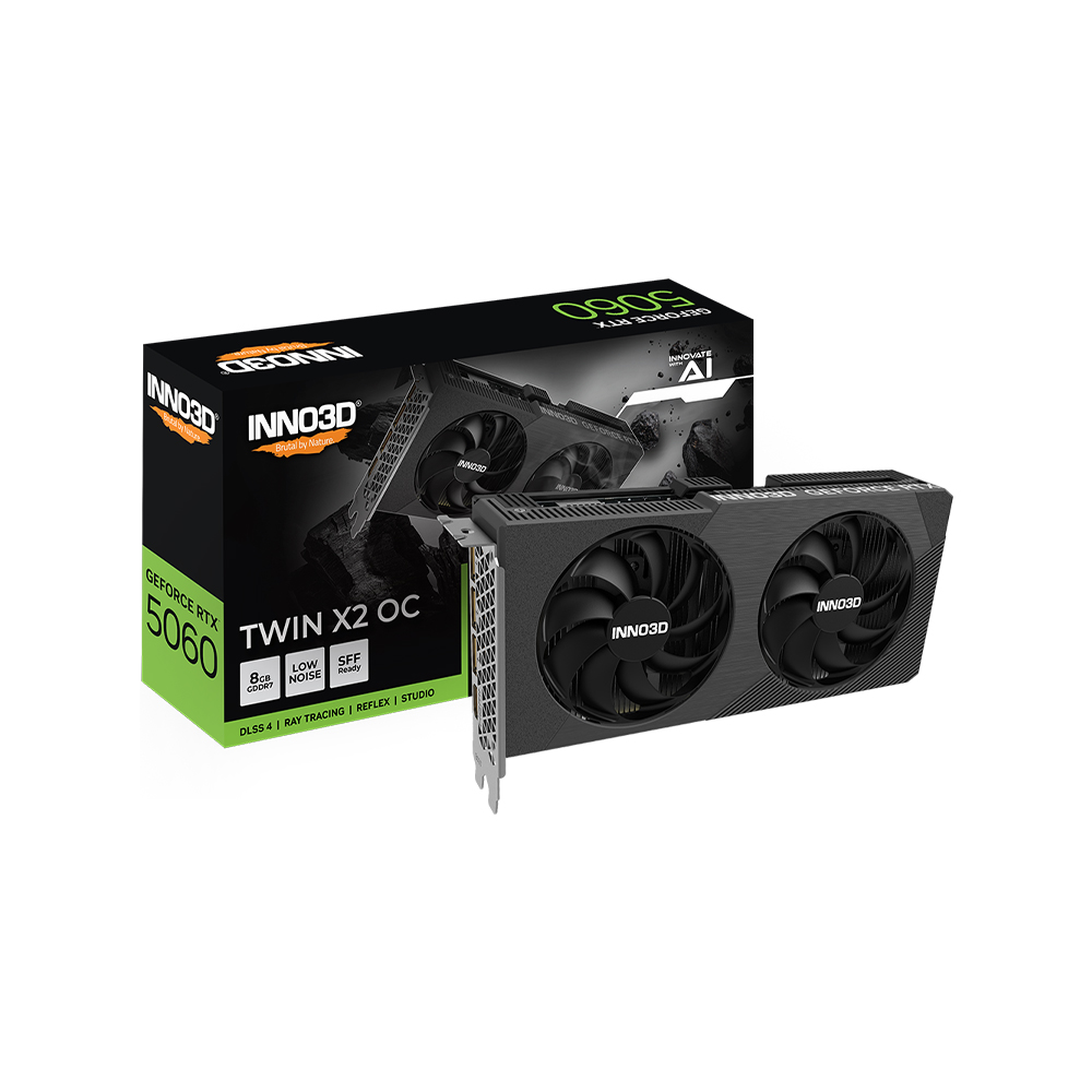 INNO3D 지포스 RTX 5060 D7 8GB TWIN X2 OC V2 615,000원
