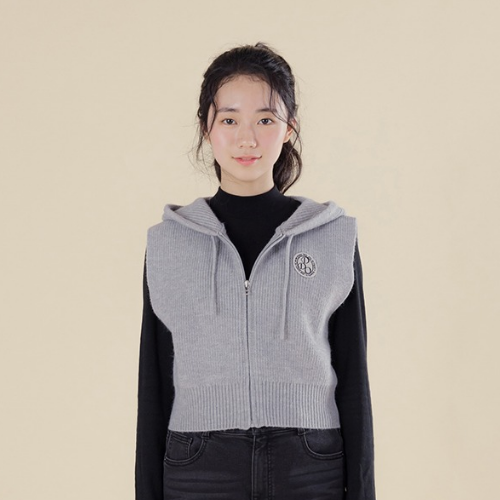 아이러브제이 코즐 크롭 니트 오픈 조끼 67,800원